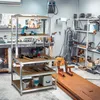 Relaxdays Schwerlastregal mit Werkbank, 900 Kg 5 Böden, Produktbild-Vorschau 2
