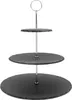 Etagere mit 3 Schieferplatten und Metallstab Produktbild-Vorschau 1