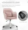 Vinsetto Massage Bürostuhl Drehstuhl mit Vibrationsfunktion Produktbild-Vorschau 6