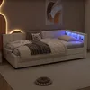 MODFU Schlafsofa Tagesbett 90x200cm mit LED-Umgebungslicht, Produktbild-Vorschau 6