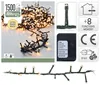 LED svetelná reťaz, 1500 LED, oranžová, 230V~, IP44, 33 m Náhľad obrázku produktu 10