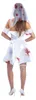 Bloody Bride Damen Kostüm – blutiges Brautkleid mit Produktbild-Vorschau 3