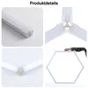 5er-Pack Hexagon LED Deckenleuchte Größere, 220W LED Produktbild-Vorschau 10