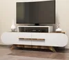 Skye Decor, Rose - Walnut, White, TV-Schränke, Nussbaum, Produktbild-Vorschau 2