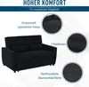 HOMCOM HOMCOM Rozkladacia 2-miestna sedacia súprava Chaise Náhľad obrázku produktu 6