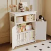 Commode de salle de bain à deux portes avec étagère, modèle Voir les images du produit 4