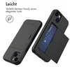 imoshion Backcover mit Kartenfach iPhone 13 Mini - Schwarz Produktbild-Vorschau 3