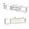 TV-Schrank erweiterbar 160–200x40x40cm Weiß MDF, Produktbild-Vorschau 6
