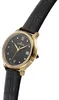 Dugena 4461086 Damenuhr Florenz Lederband Schwarz / Gold Produktbild-Vorschau 2