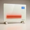 ZENET ZET-526 Glaskonvektor 1500 W Weiß | Elektroheizung Produktbild-Vorschau 2