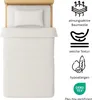 Jersey Kinder Bettwäsche 100x135cm 40x60cm Weiss Produktbild-Vorschau 3