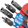 Câble solaire 6 mm², 2 x 20 mètres (1 paire), câble Voir les images du produit 1
