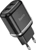 Hoco N4 USB-oplader, netadapter, dubbele oplader, Productafbeelding-voorbeeld 1