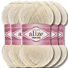 Alize 5x 100 g bavlnená vlna Bavlna Gold, jednofarebná, Náhľad obrázku produktu 1