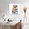 Poster - Poster ohne Rahmen - Anthropomorphisierung Bär Produktbild-Vorschau 5
