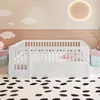OKWISH Lit Enfant 140x200 cm - Lit Avec Barrières De Voir les images du produit 3