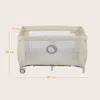 Lionelo Sven Plus 2in1 Baby Bett Laufstall Baby bis 15 kg Produktbild-Vorschau 12