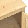 vidaXL Šatníková skriňa  55x38x170 cm z masívneho Náhľad obrázku produktu 7