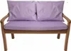 Cuscini per panchina da giardino Viola, Seduta 110x60x7 + Anteprima dell’immagine prodotto 1
