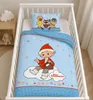 Unser Sandmännchen Bettwäsche 40x60 + 100x135 cm 100% Produktbild-Vorschau 3