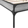 vidaXL Rám postele šedý Sonoma 200x200 cm materiál na bázi Náhled obrázku produktu 6