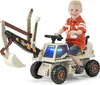 Sitzbagger für Kinder mit Schaufel, Kinderbagger zum Produktbild-Vorschau 1