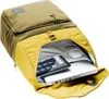 An open backpack with a laptop, tablet, and mouse inside. Náhled obrázku produktu