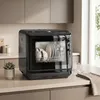 HOMCOM Mini-Geschirrspüler: Dual-Wasserversorgung, 5 Produktbild-Vorschau 2