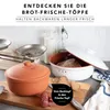 Römertopf Brot-Back-Topf Ø 23 cm Brotbackform Naturton mit Produktbild-Vorschau 7
