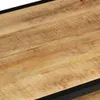 vidaXL Couchtisch 90x45x35 cm Raues Massives Mangoholz -  Produktbild-Vorschau 6
