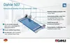 Dahle 507 Papierschneidemaschine 0,8 mm 8 Blätter Voir les images du produit 34