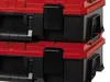 A close-up view of two stacked black and red toolboxes. Anteprima dell’immagine prodotto