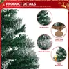 A close-up of a Christmas tree with details highlighted by circular insets. Anteprima dell’immagine prodotto