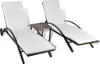 VidaXL 42490, Lounge, Obite siedzisko, Technorattan, Stal, Podgląd zdjęcia produktu 1