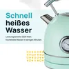 MOA Retro Wasserkocher - 1,8 Liter 2200 Watt - Minzgrün - Produktbild-Vorschau 7