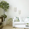 Tentures murales en macramé Relaxdays, lot de 2, faites Voir les images du produit 5