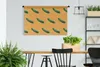 MuchoWow® Wandteppich Wandbehang Gemüse - Muster - Orange Produktbild-Vorschau 2