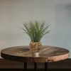 Kunstgras in geflochtenem Topf - H48 -5 cm - Atmosphera Produktbild-Vorschau 5