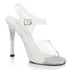 GALA-08MG Damen Sandale von Fabulicious, Transparent EU 38, Produktbild-Vorschau 1