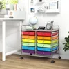 Carrello COSTWAY, carrello a cassetti con 12 cassetti, Anteprima dell’immagine prodotto 7