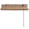 vidaXL Bambusová roleta 150x160 cm hnědá Náhled obrázku produktu 4