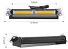 Gelbe Not- und Warnleuchte (Blitzleuchte), LED-Bar mit Produktbild-Vorschau 4