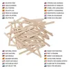 Handi Stitch 1000er Pack Holzstäbchen zum Basteln - 1000x Produktbild-Vorschau 4