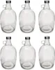 6 x 2L Flasche mit Schraubverschlüss Weinballon Glasballon Produktbild-Vorschau 1