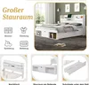 Flieks Doppelbett Jugendbett 160x200cm mit USB, Holzbett Produktbild-Vorschau 7