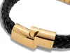 SERASAR | Lederarmband für Männer [Helix] mit Gold Produktbild-Vorschau 9
