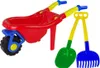 Carriola Per Bambini Con Pala E Rastrello (Grande) Anteprima dell’immagine prodotto 3