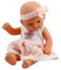 LeanToys Baby Doll Rosa Kleid Mit Spitze Und Stern Armband Produktbild-Vorschau 3