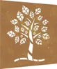 vidaXL Décoration murale de jardin 55x55 cm acier corten Voir les images du produit 1