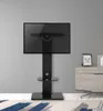 TV-Ständer - TV-Ständerfuß - Holz mit Glas - Produktbild-Vorschau 2